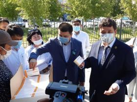 Түркістанға Өзбекстаннан дәрі-дәрмектер жеткізілді