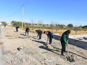 Түркістанды абаттандыру жұмыстары қызу жүргізілуде