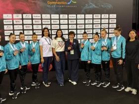 Қазақстандық жастар көркем гимнастикадан Азия чемпионатында 7 медаль алды