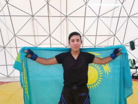 Түркістан облысының спортшысы ережесіз жекпе-жектің чемпионы!